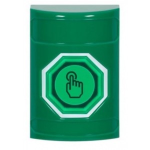 STI SS2106NT-EN Stopper Station – Green – Momentary – Illuminated - Button – No Label